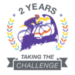2 year fundraising badge